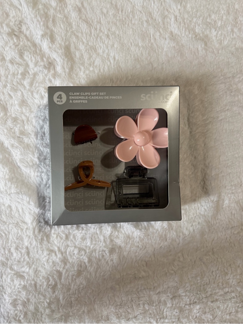 scünci Silver Box Hair Accessory Pack